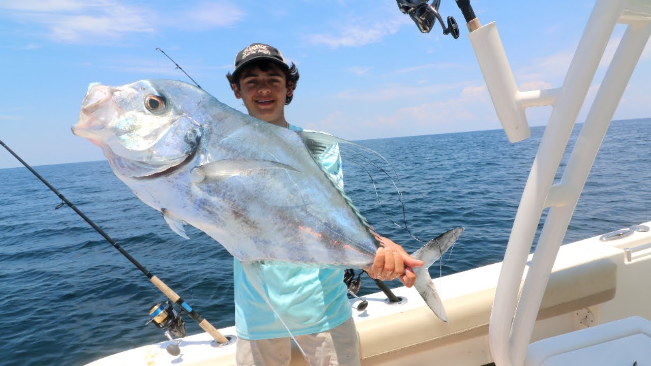 Catch and Cook -African Pompano in Wine Lemon Sauce !