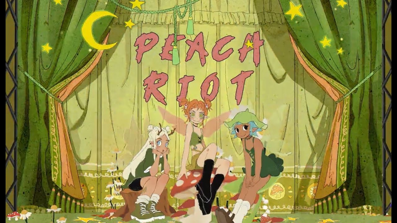 🍑Второй сингл Peach Riot, Battle Fairy, уже вышел!🦋
