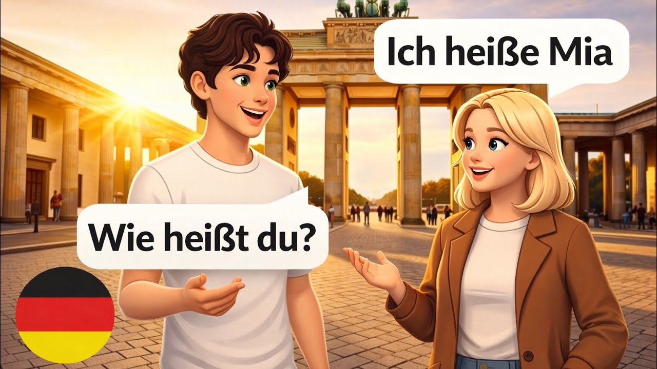 Learn German Past Tense through dialogues | Simple Conversation for Beginners