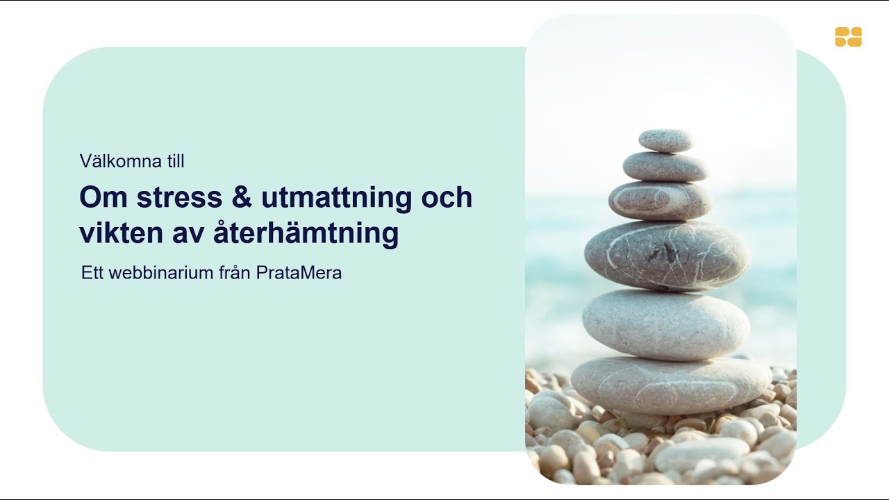 Föreläsning - Om stress och återhämtning