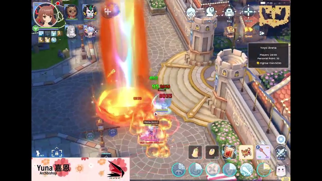 Testing my MS1 FS AB in PvP arena - With original sound - Archbishop PoV [ROMC]