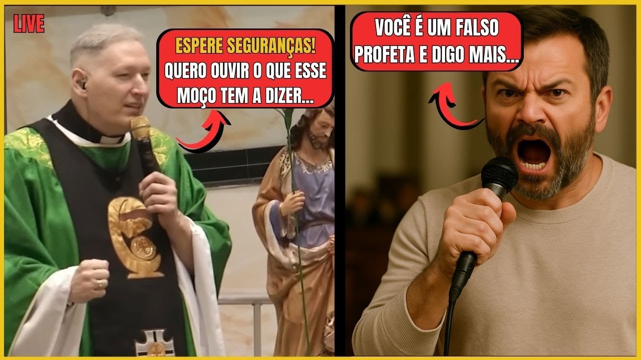 Fiel infiltrado de Edir Macedo ATACA MARCELO ROSSI - mas recebe a maior HUMILHAÇÃO possível AO VIVO!