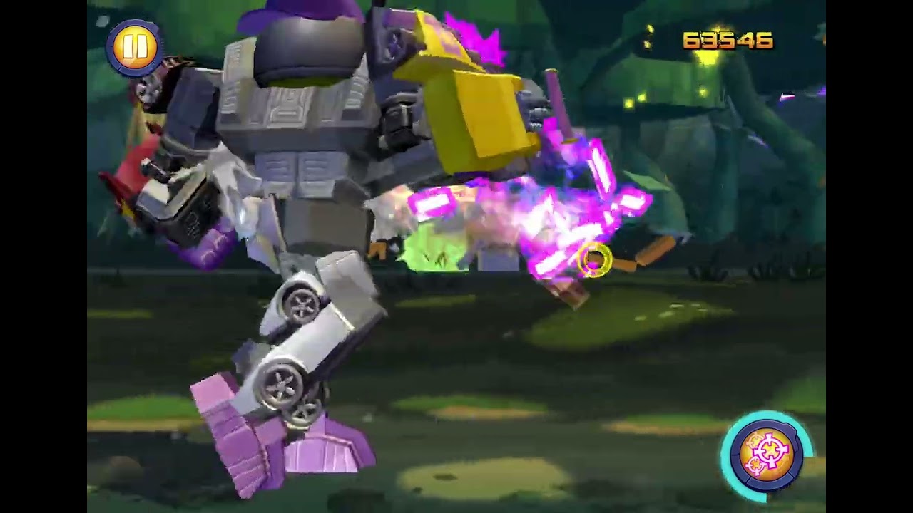 Menasor gameplay (Angry Birds Transformers)