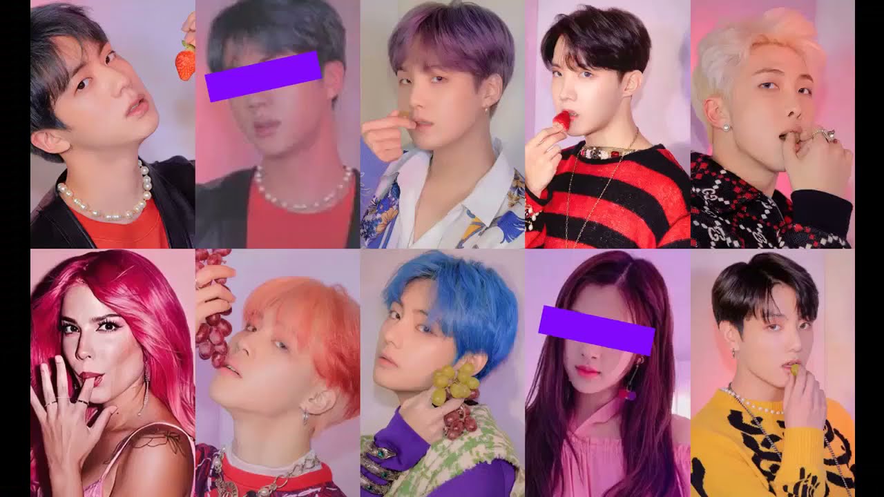 (Karaoke) Bts + You (방탄소년단) (Feat. Halsey) - Boy with Love (8/9th member Ver.) Color Coded Lyrics