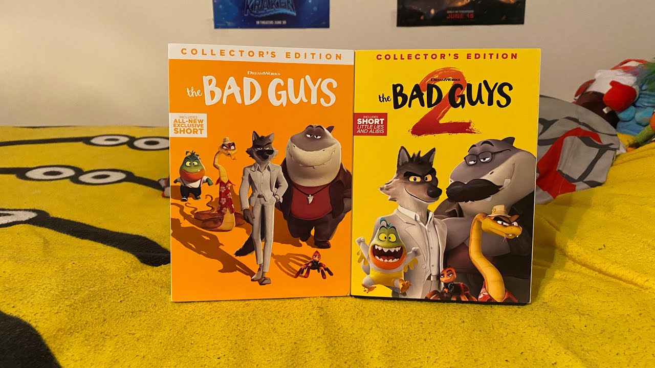 the bad guys Part 1 DVD / the bad guys Part 2 DVD 