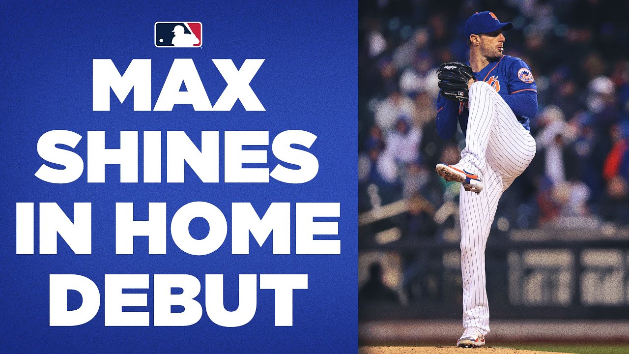 Max Scherzer DOMINATES in Mets Home Debut! (7 IP, 10 Ks, 1 hit in win!)