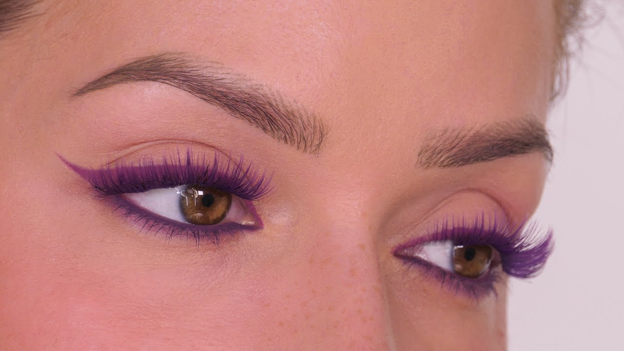 PURPLE Liner & Lashes To Break-up Your Makeup Routine! | Shonagh Scott