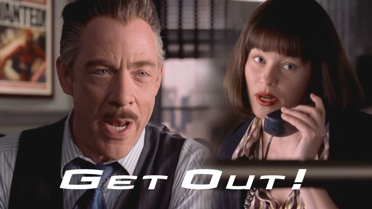 Miss Brant won't get out of J. Jonah Jameson's office