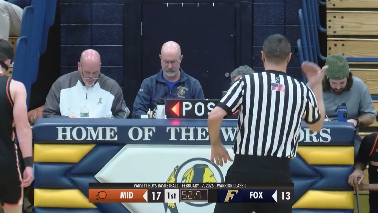Warrior Classic: Boys Basketball vs. Middleboro 2/17/26
