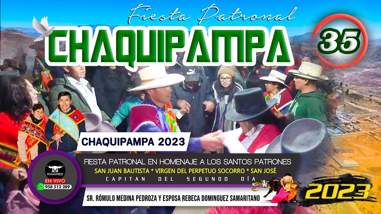 CHAQUIPAMPA 2023 / GRANDIOSA TARDE TAURINA / BAILE CON EL  CAPITAN DEL SEGUNDO DÍA / Parte #35