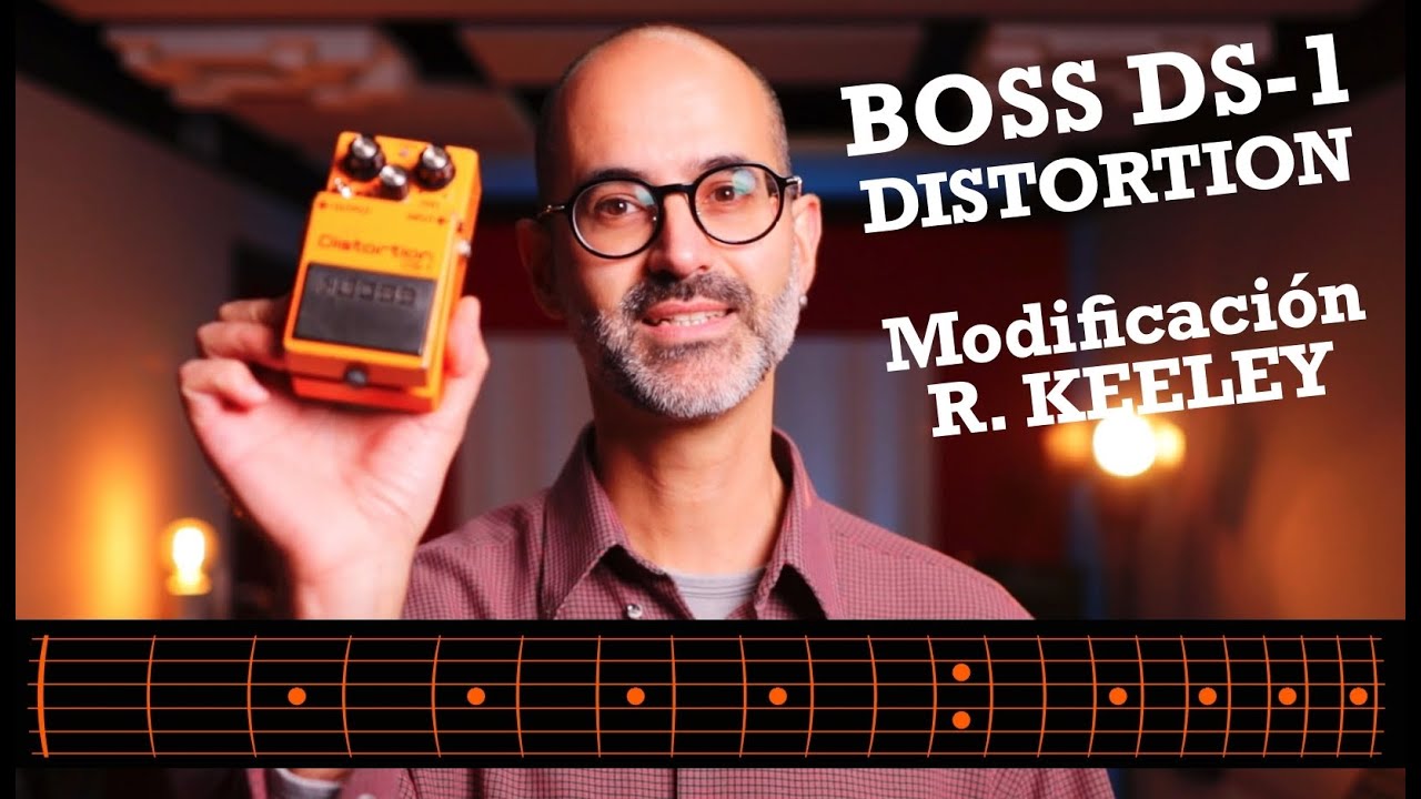 Distorsión BOSS DS-1 🎸 Comparativa Antes y Después de la modificación Keeley