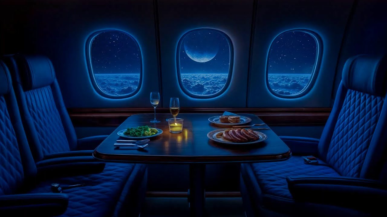No Ads | 10 Hours of Airplane Brown Noise ✈️ Long Jet Engine Sounds for Sleep & Emotional Balance
