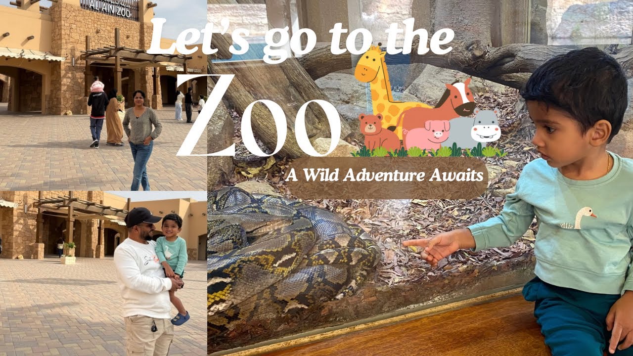 Having a wild time! Al Ain Zoo-LARGEST ZOO in the Middle East | It’s a jungle out there🐯🐒 #alainzoo 