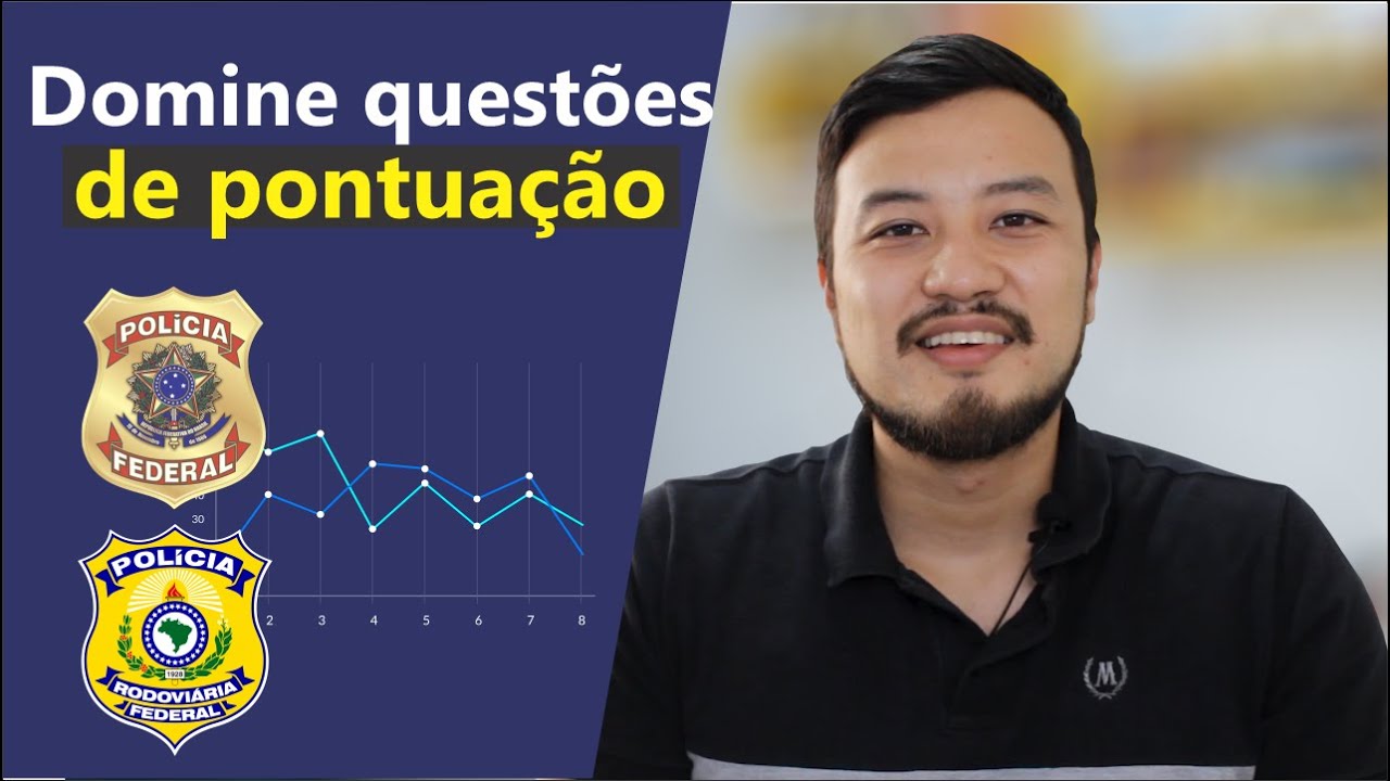Português PF PRF - pontuação