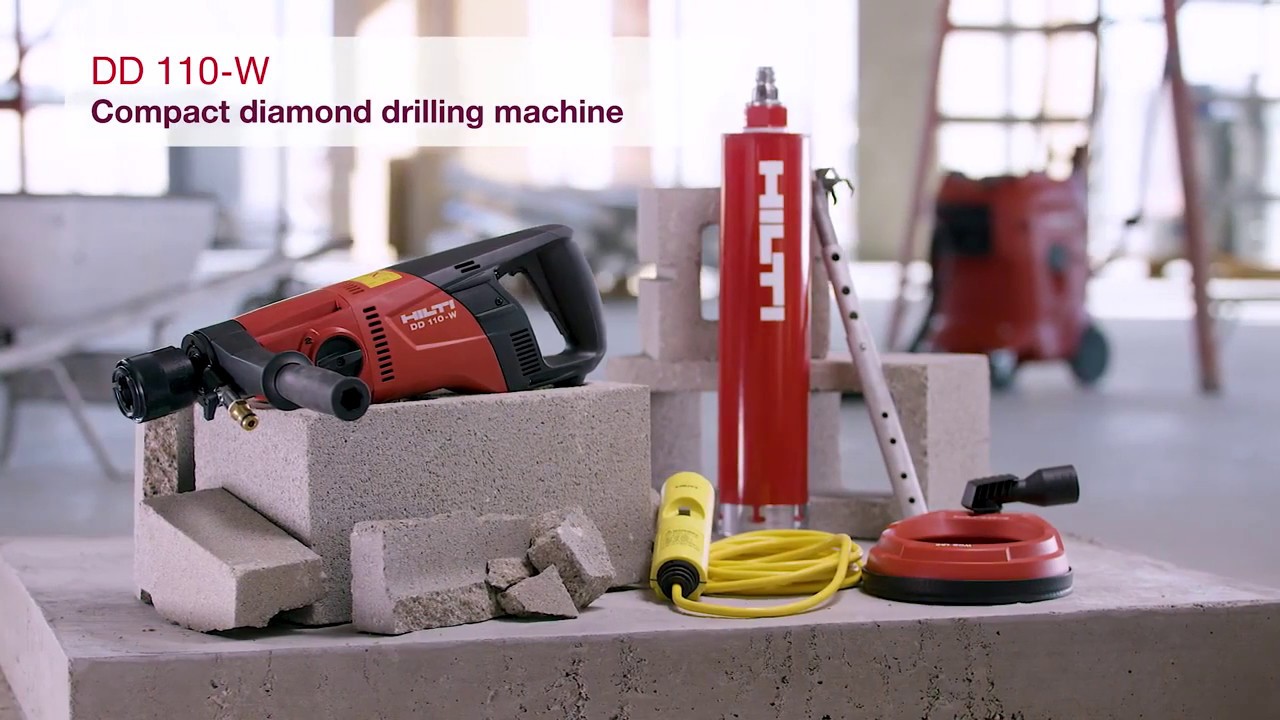 OVERVIEW: Hilti's DD 110-W diamond coring tool