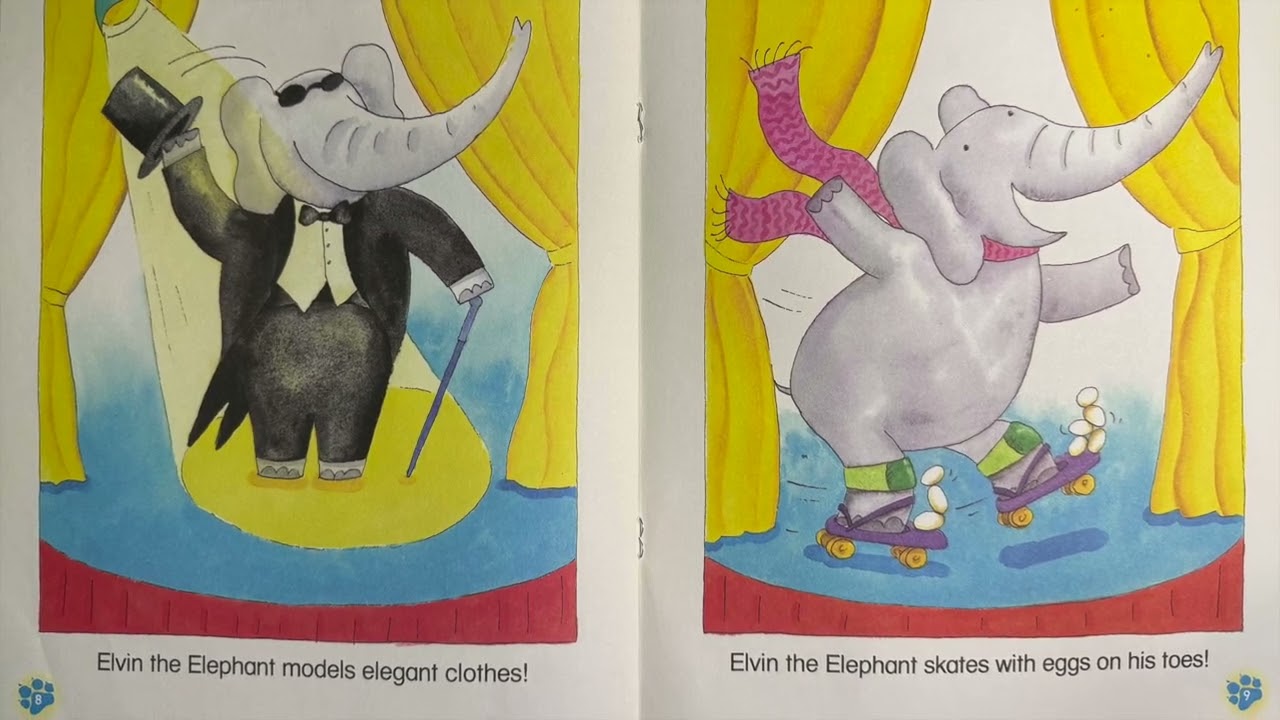 Storytime in the Suitcase: The Enormous Elephant Show 🐘🎪