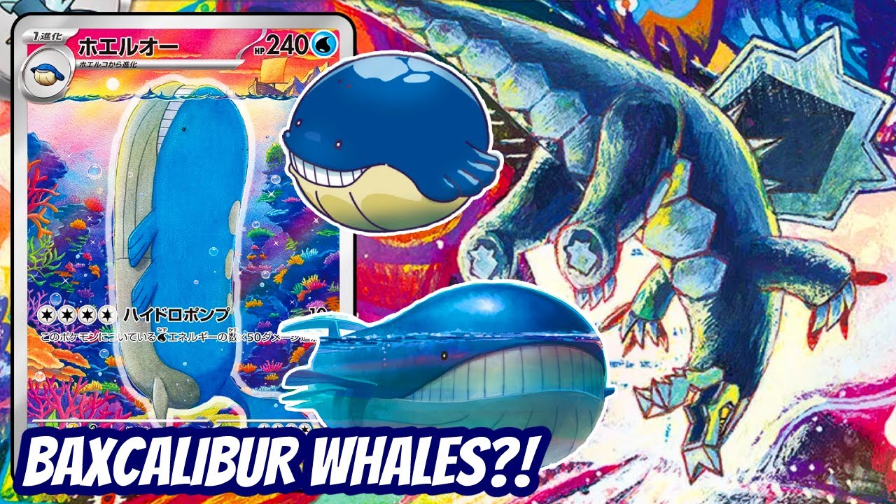 This New Wailord is Baxcalibur's New Partner - Rogue Deck from Journey Together! [Pokemon Cards]