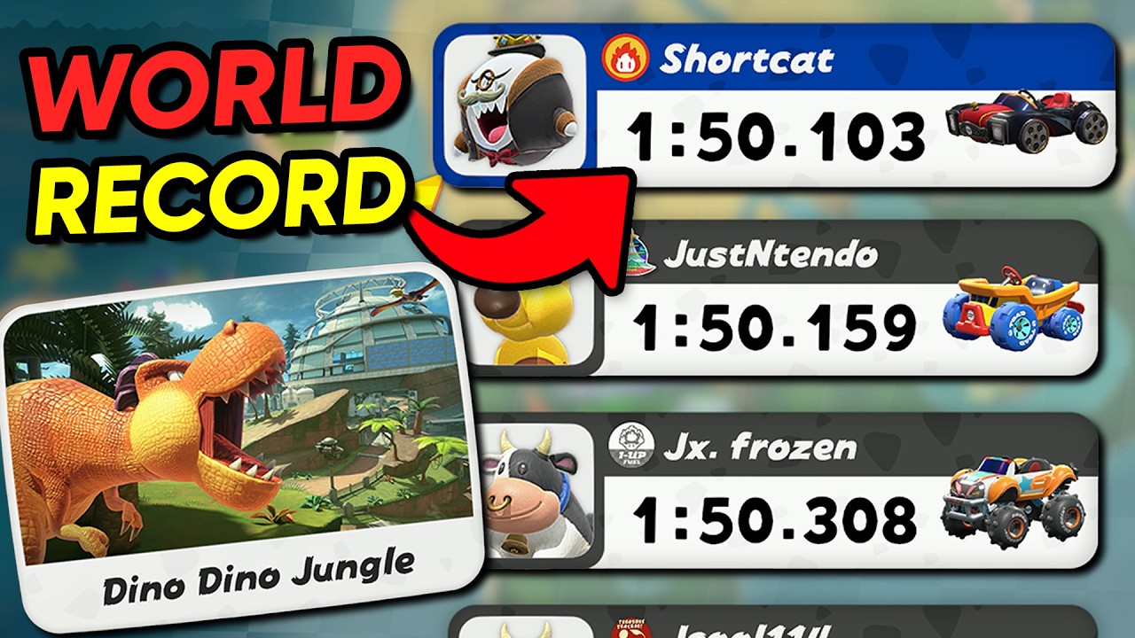 КАК Я ПОБЕДИЛ МИРОВОЙ РЕКОРД В MARIO KART