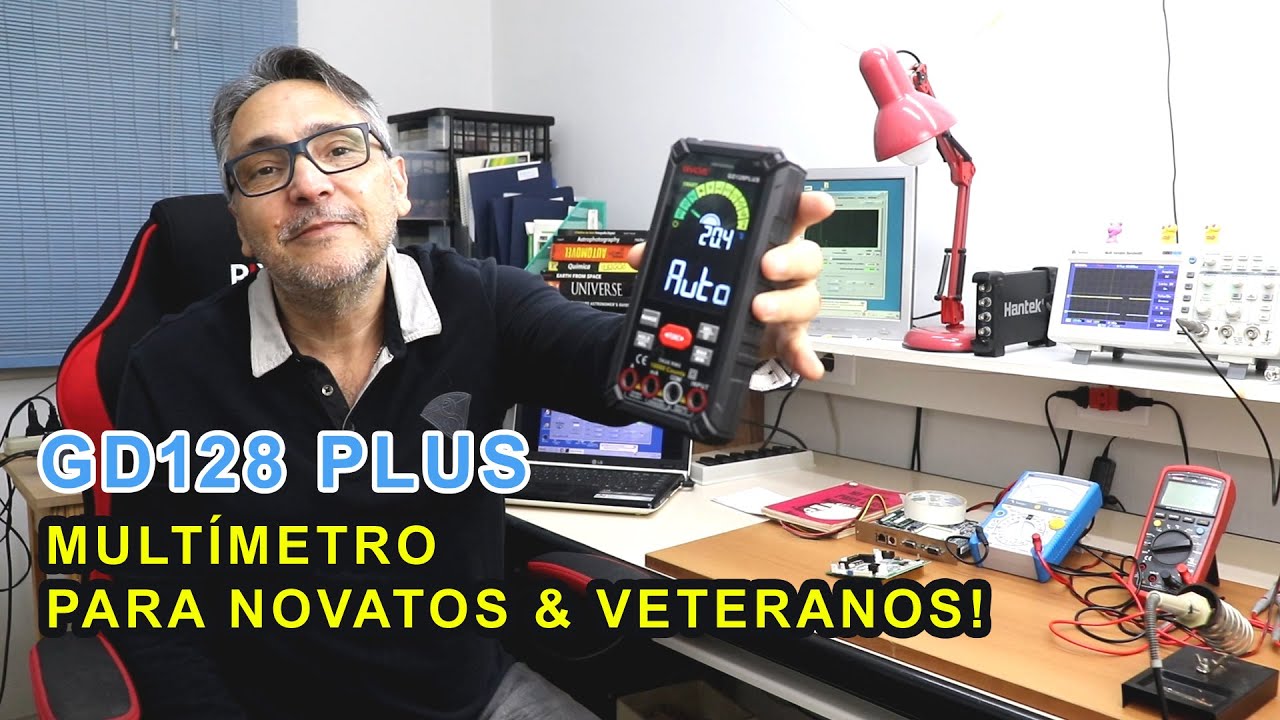 GD128 PLUS - Um multímetro Smart para novatos e veteranos! #review