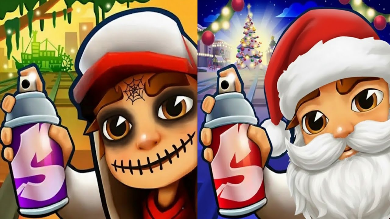 Subway Surfers : Winter Wonderland 2026 🆚 New Orleans 2024 Map Comparison 