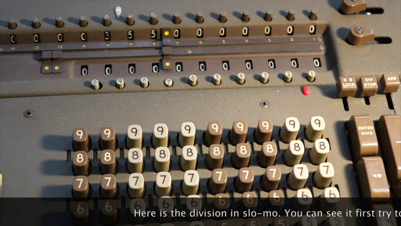 Divide by Zero on the Friden STW10 Mechanical Calculator