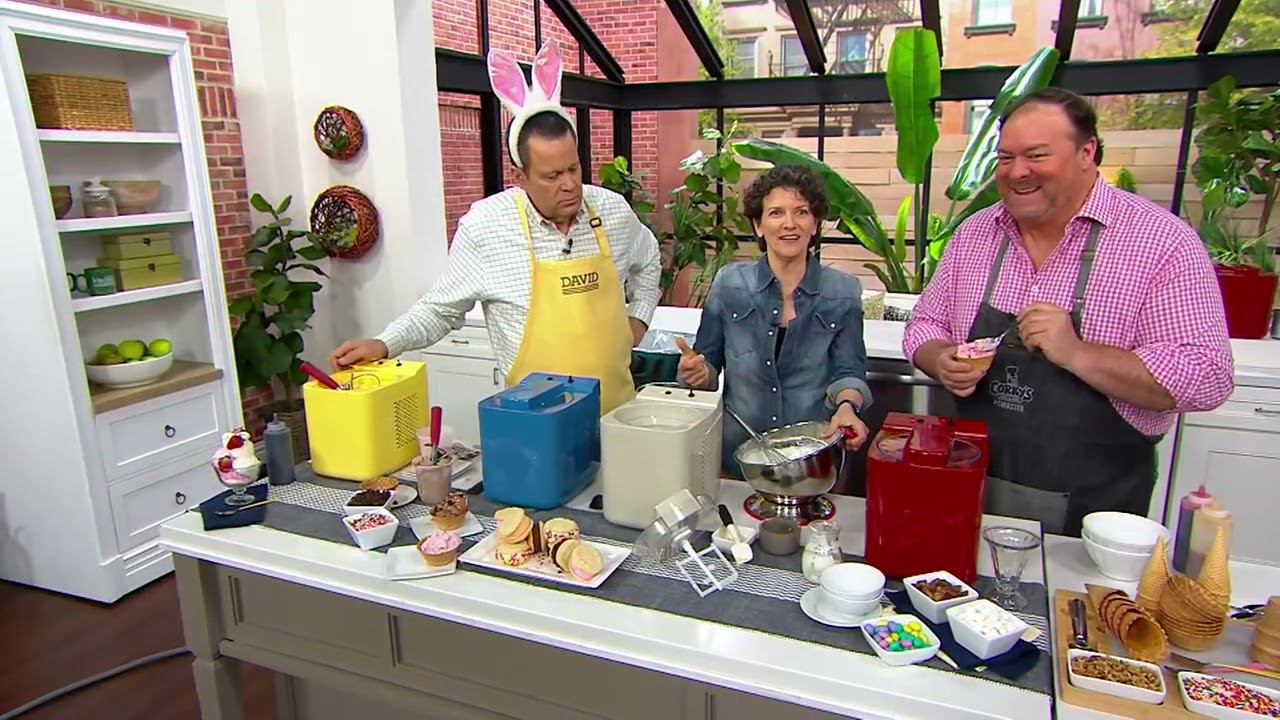 Blue Jean Chef 1-Quart Thermoelectric Ice Cream Maker on QVC