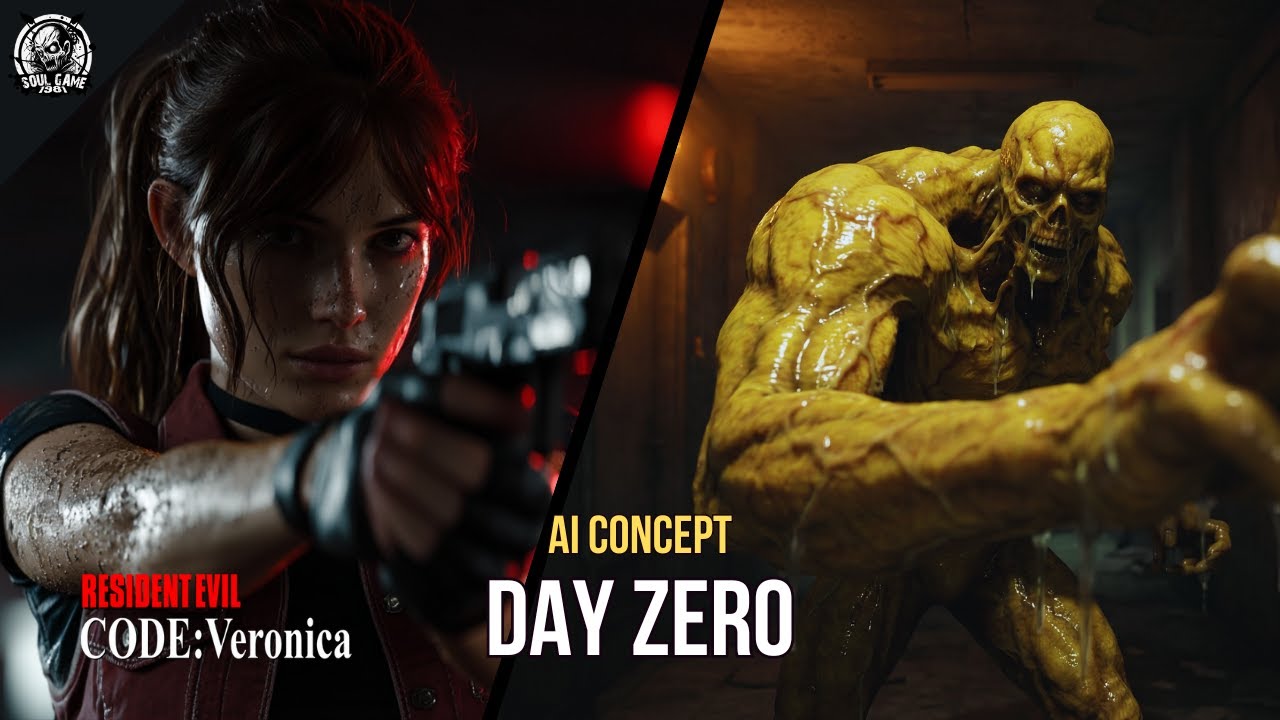 RESIDENT EVIL CODE: VERONICA REMAKE | Rockfort Island: Day Zero (AI Trailer)