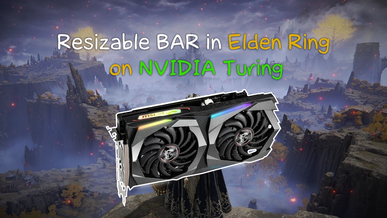 Elden Ring's FPS increased by ~7% thanks to the Resizable Bar on the GTX 1660 Ti | NvStrapsReBar