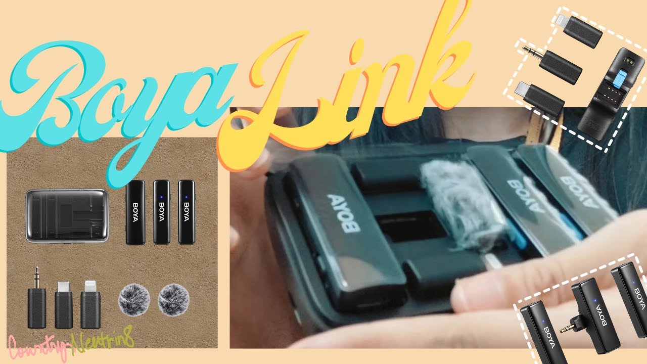 Unboxing Boya Link Wireless Mic (All-in-One Design System) | Best all around wireless mic?