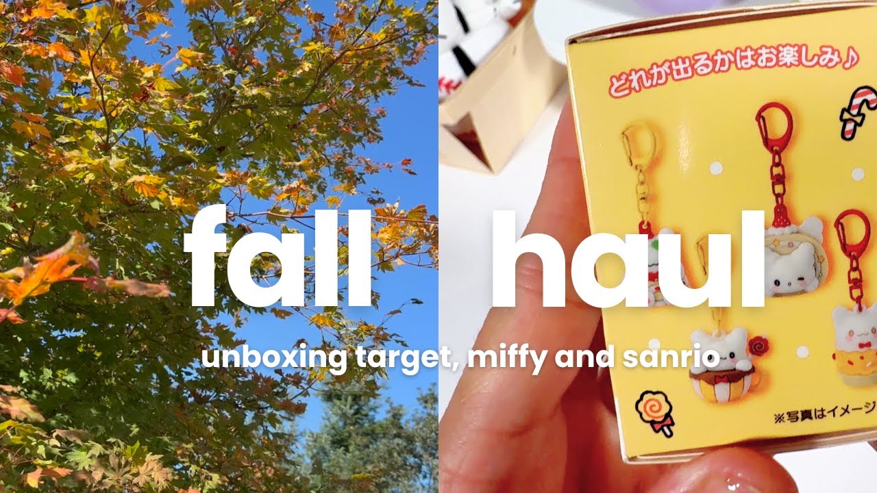 Relax and Unbox with Me: Sanrio, Target and Miffy