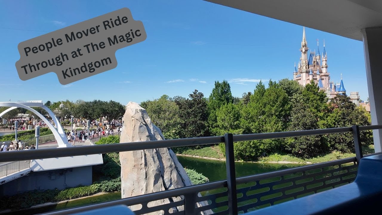 ✨ Relaxing PeopleMover Ride Through
