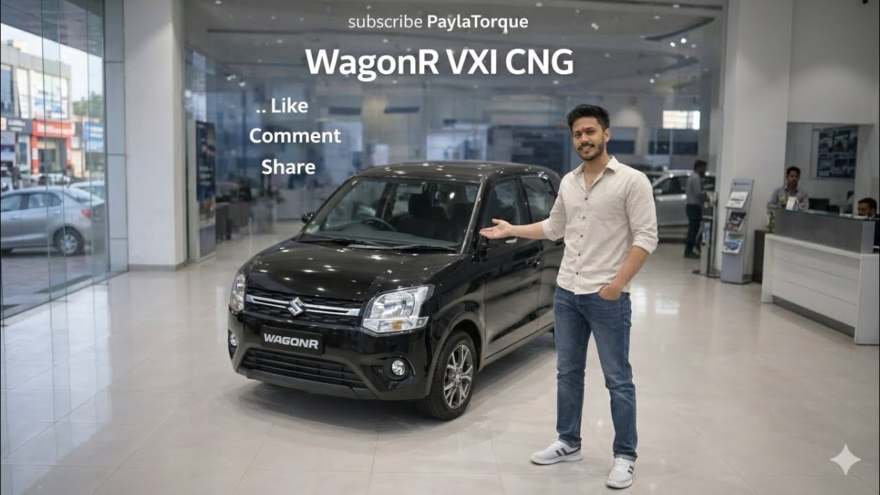 Maruti Suzuki WagonR VXI CNG 2026 | Full Review 🔥 Mileage, Price, Features | PaylaTorque
