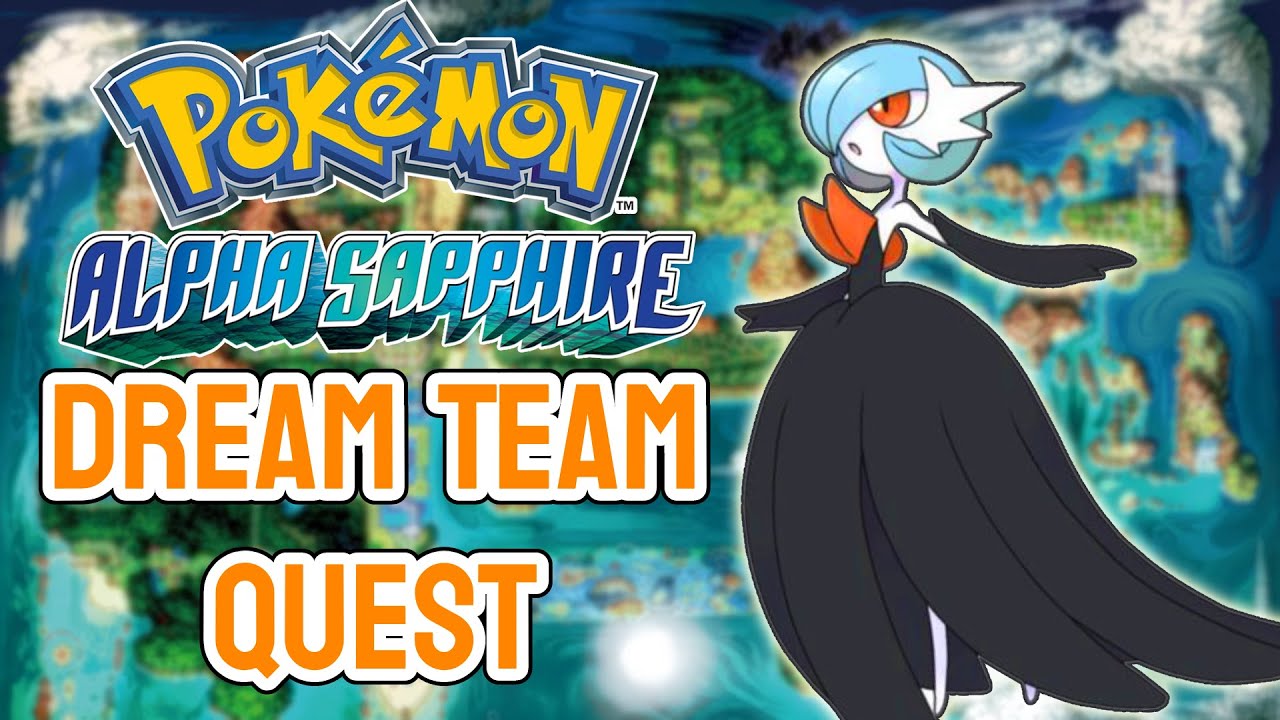 Мой Pokémon Alpha Sapphire DREAM TEAM QUEST