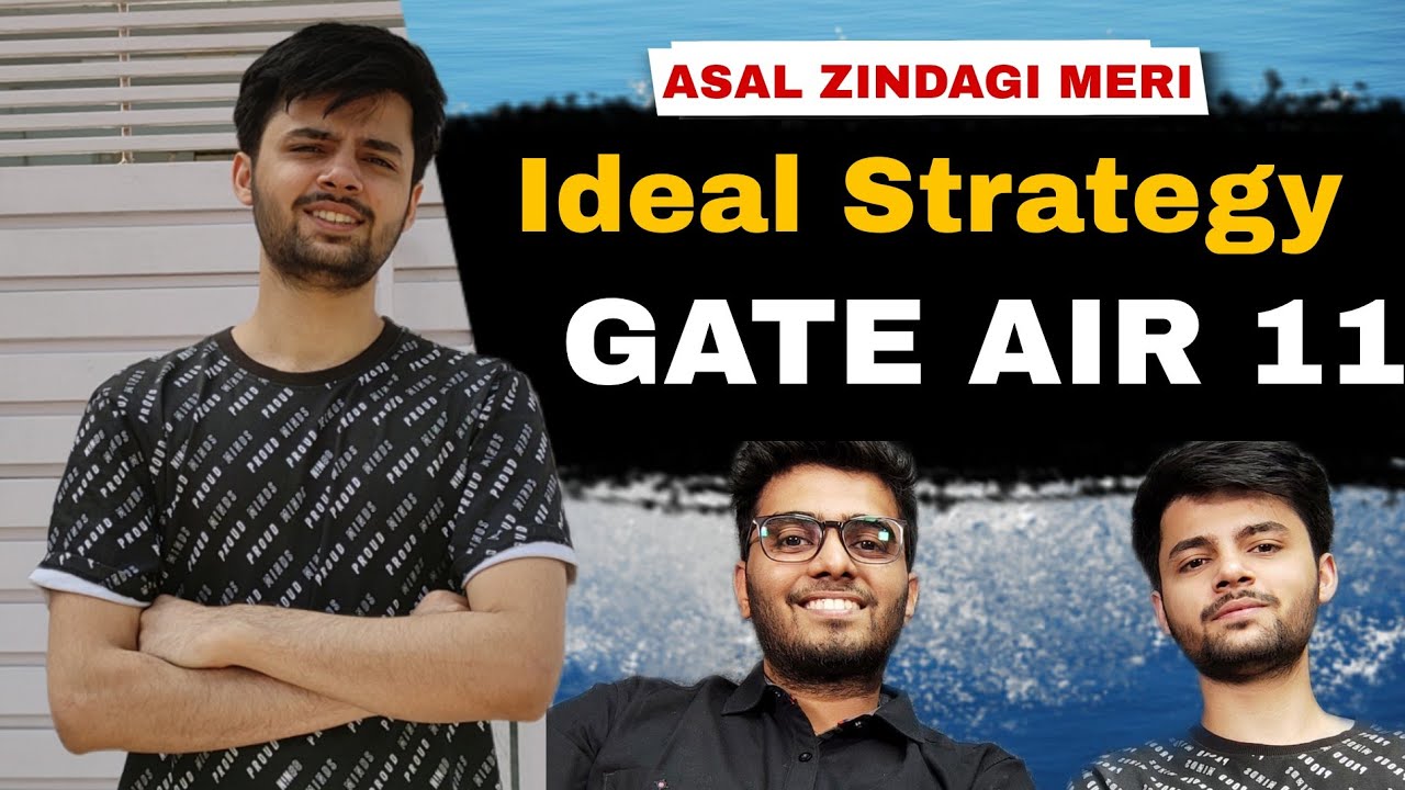 Ideal GATE 2023 strategy video ( GATE 2022, AIR 11🔥 )