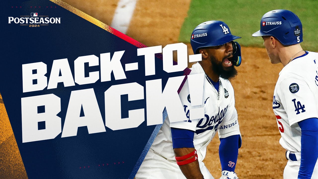 BACK-TO-BACK! Teoscar Hernández and Freddie Freeman homer to give the Dodgers the lead (FULL INNING)