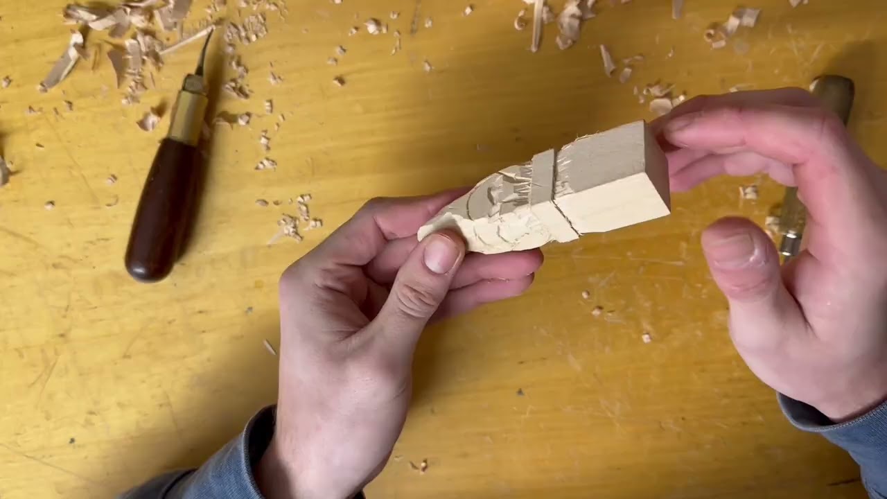 Wood Carved Santa TUTORIAL
