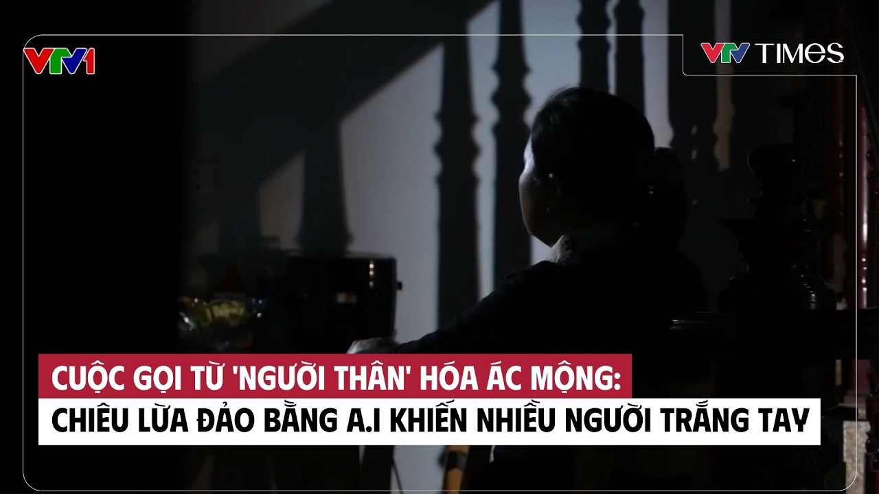 Cuộc gọi từ 'người thân' hóa ác mộng: Chiêu lừa đảo bằng A.I khiến nhiều người trắng tay | VTV Times