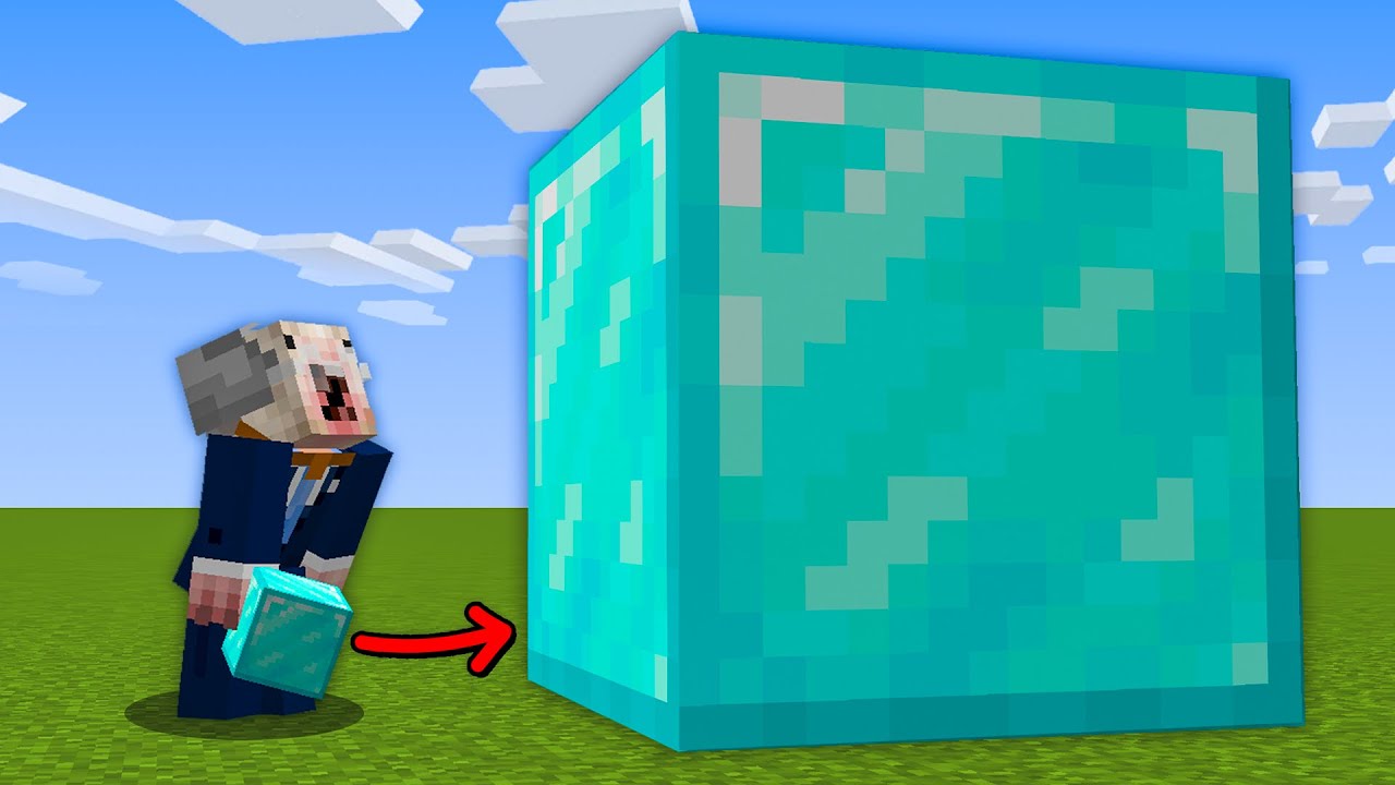 Je dois Finir Minecraft mais mes Blocs sont GÉANTS !