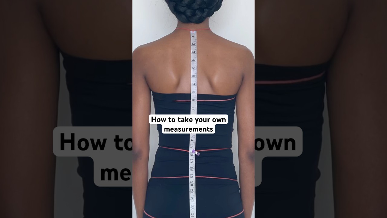 How to Measure Yourself for Perfect Bodice Block!