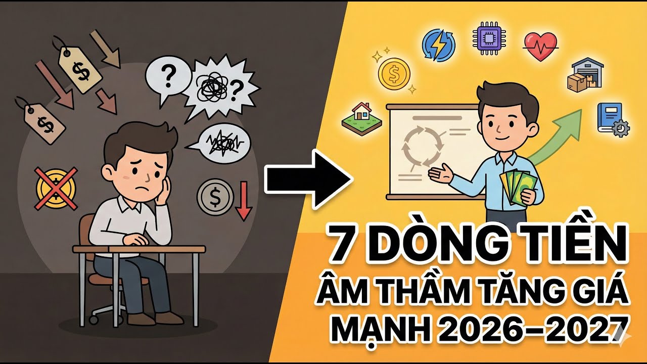 7 Dòng Tiền Âm Thầm Tăng Giá Mạnh Vào Năm 2026–2027 | Thư Viện Làm Giàu