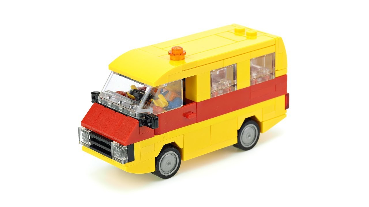 LEGO Emergency Services Van (RAF - Latvia) MOC Building Instructions