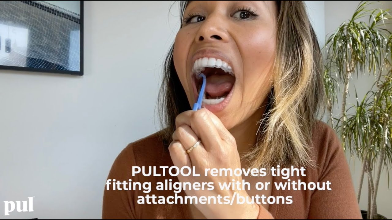 Easy Invisalign and Clear Aligner Removal with PULTOOL