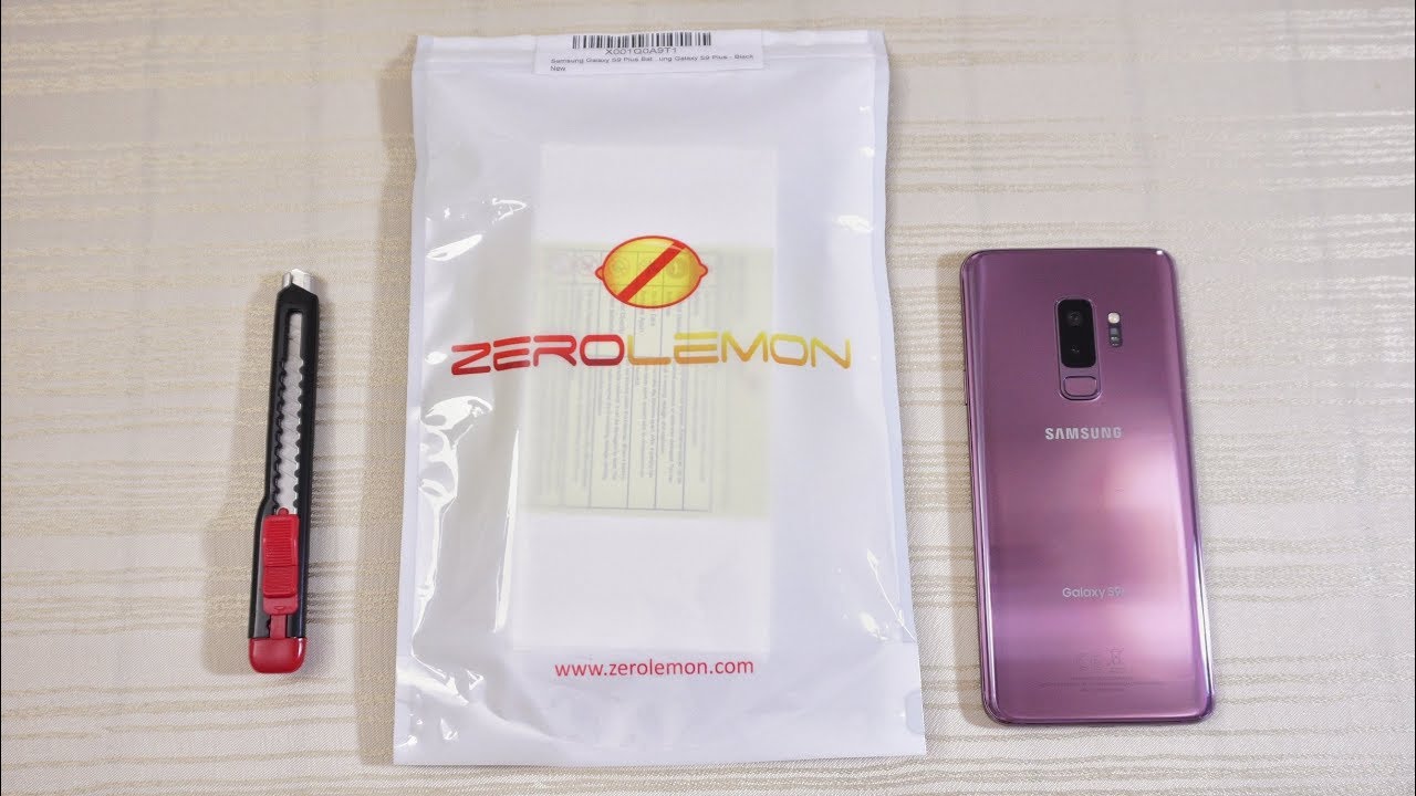 ZeroLemon Extended Battery Case for Samsung Galaxy S9 Plus!