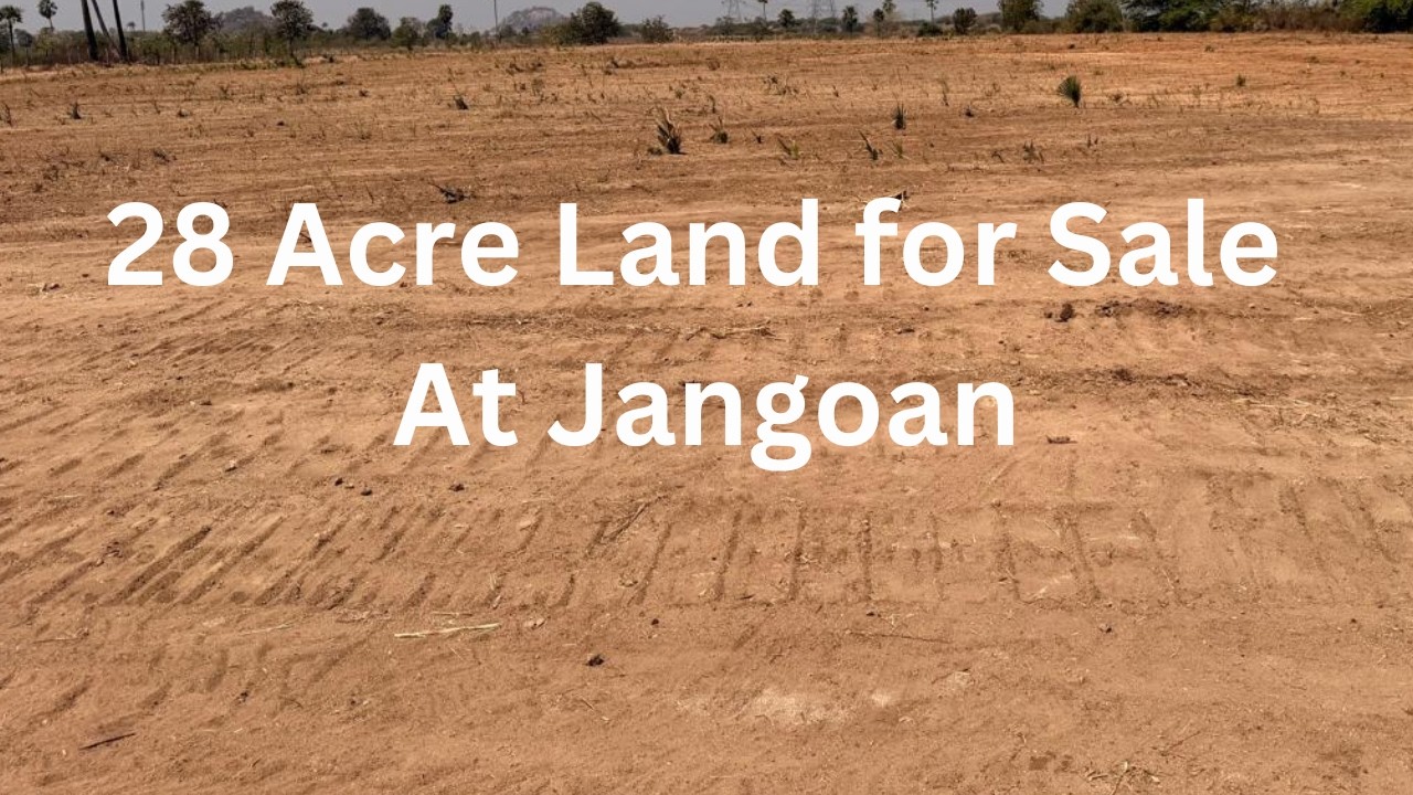 28 Acre Agriculture Land For Sale at Jangaon | 5KM From Warangal Hyderabad Highway | Best Investment