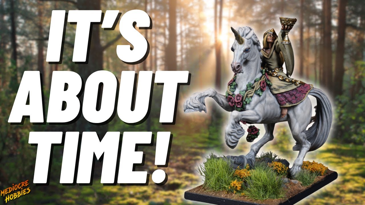 Lady &Eacute;lisse Duchaard, the new Damsel on Unicorn is finally here for Bretonnia! #theoldworld