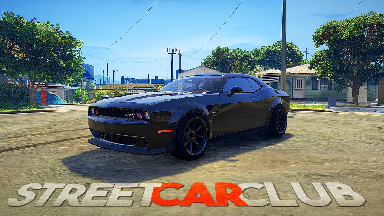 Montei um SUPER CARRO AMERICANO no Street Car Club | GTA FiveM