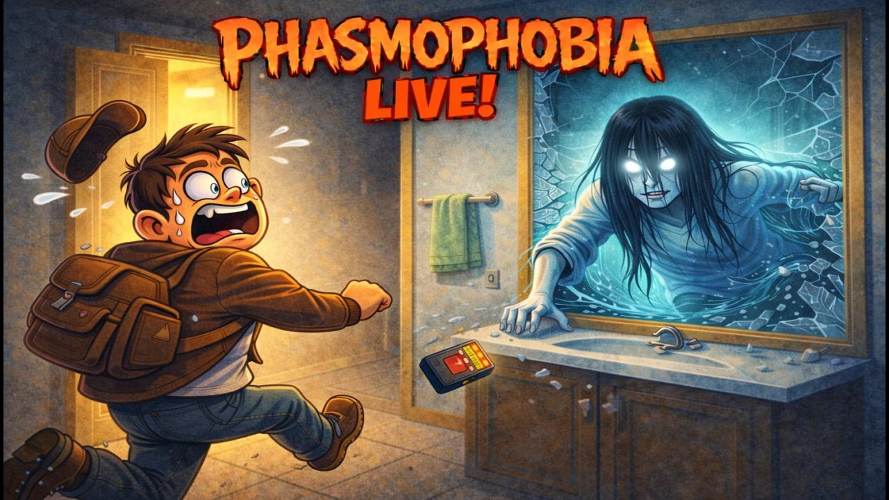 Friday Night Frights – Phasmophobia LIVE!