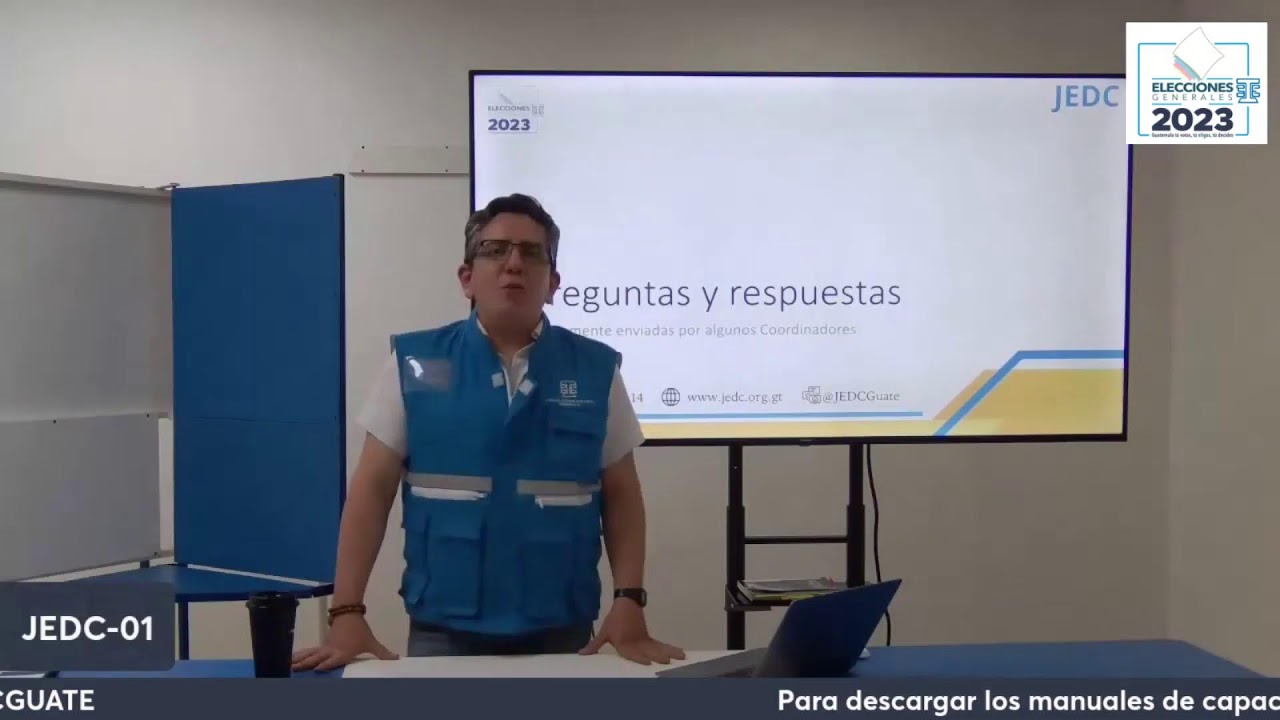 Capacitación para Juntas Receptoras de Votos