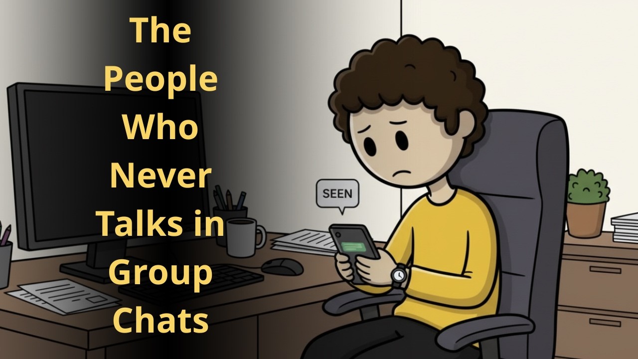 The Psychology of People Who Read Every Group Chat Message but Rarely Reply