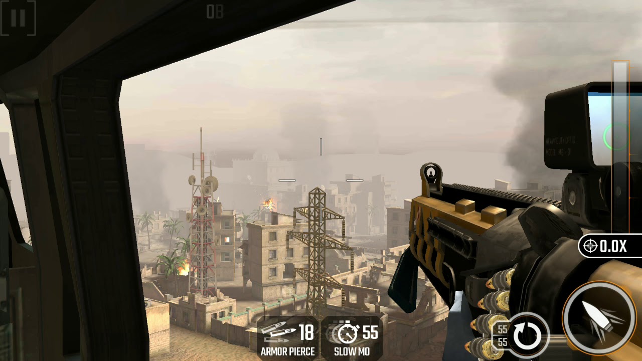 Sniper strike campaign BAGHDAD OUTSIDE THE WIRE # campaign Z3 machine gun 1